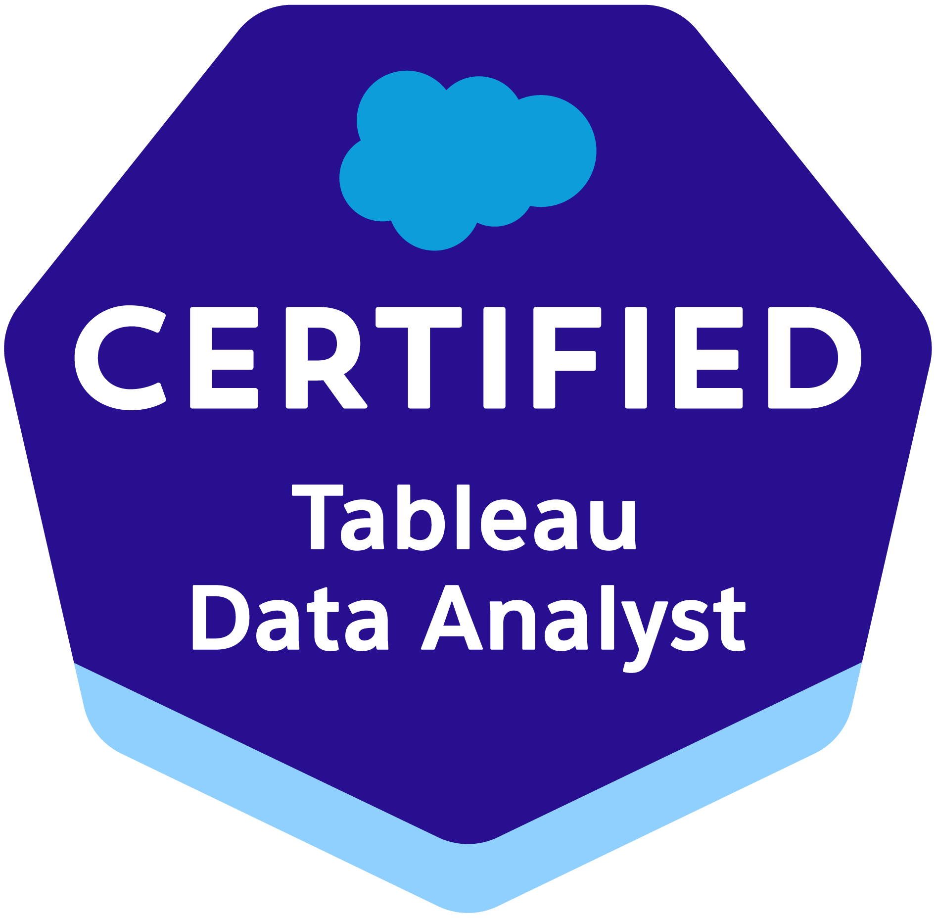 Tableau Data Analyst badge
