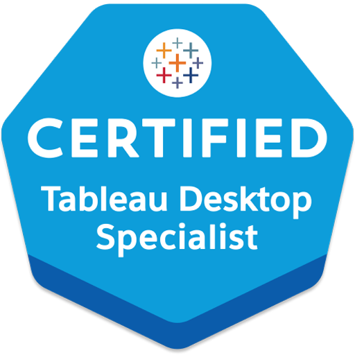 Tableau Desktop Specialist