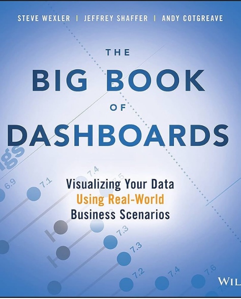 The Big Book of Dashboards by Steve Wexler, Jeffrey Shaffer, Andy Cotgreave